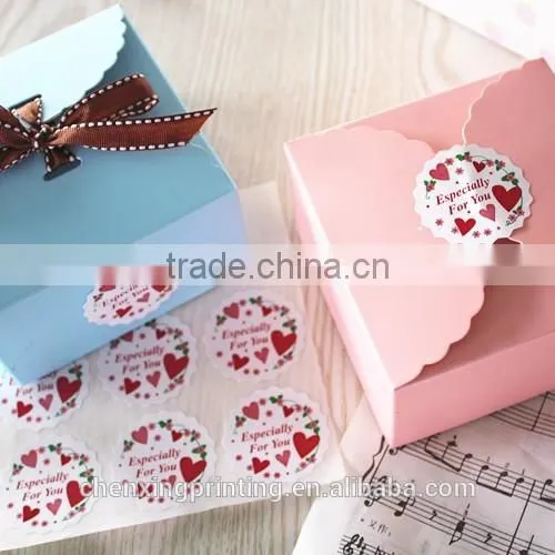 custom colorful Sticker label printed labels