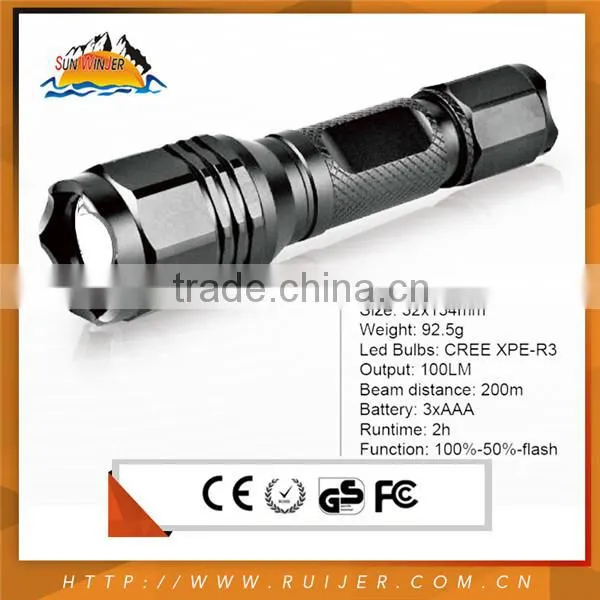 Top Quality New Design Professionl Factory Made 9V Blocklite Led Flashlight