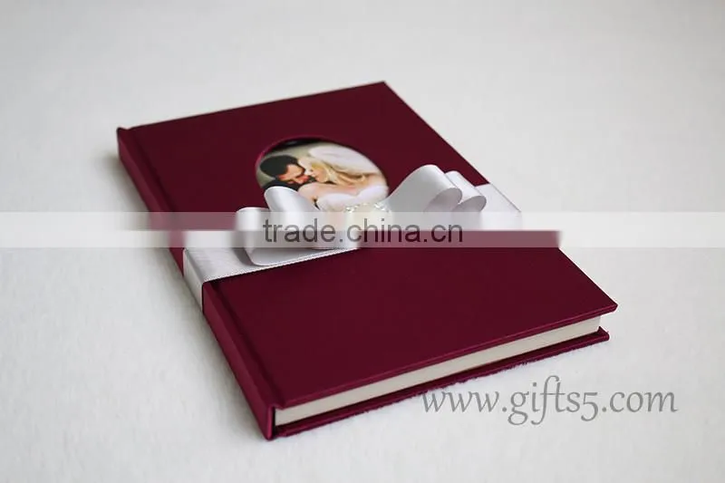 Handmade Luxury wedding guest book table decorations