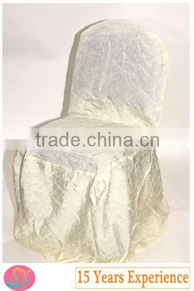 2015 Newset 10 years experience Universal pleated spandex chair cover
