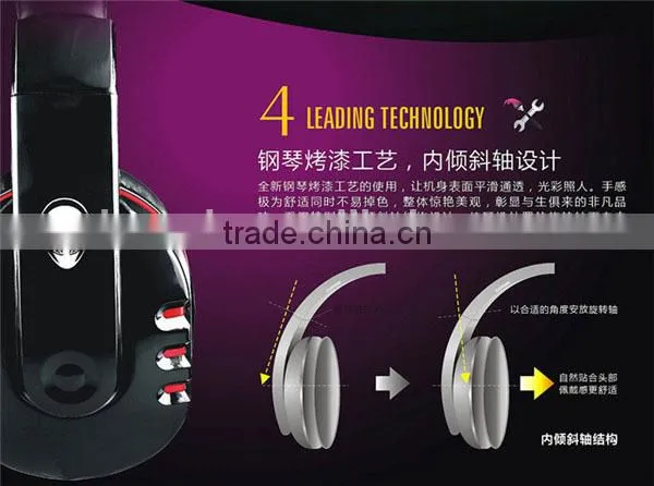High quality factory price bluetooth stereo gaming headset with mic