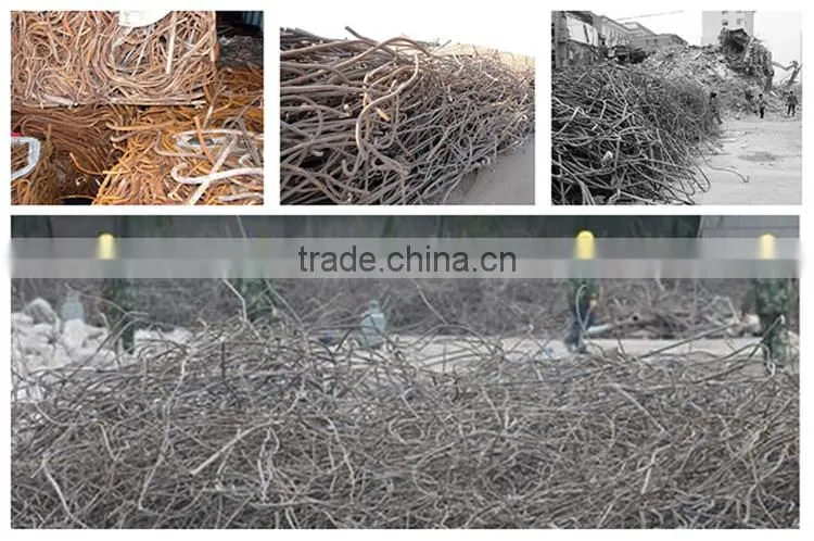 Straightening And Cutting Machine For Scrap Rebar