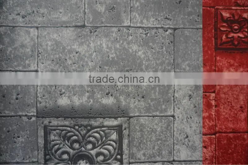 3d stone wallpaper for home decoration