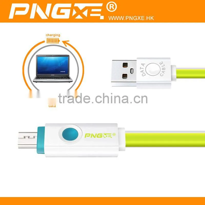 PNGXE wholesale colorful durable flat led cable for ipad cable