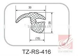 Customized Boat Windshield Rubber Strip