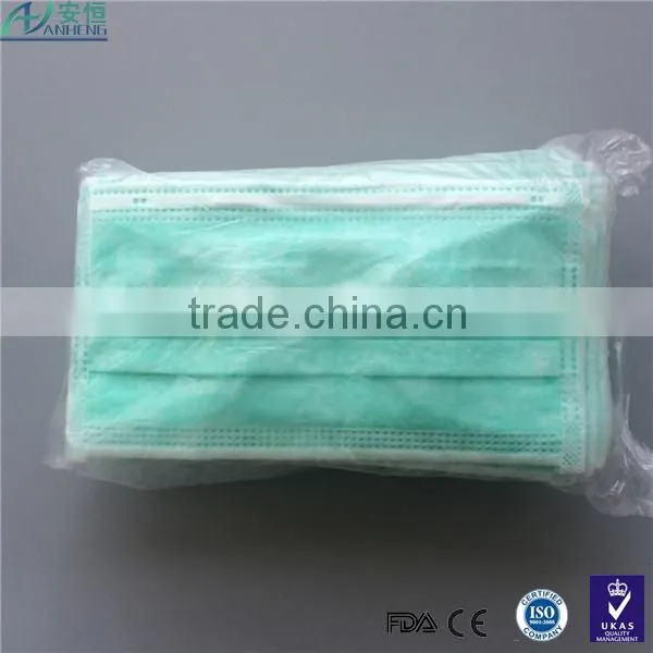 disposable face mask machine made bulk nonwoven face mask