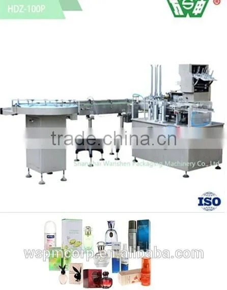 Shanghai Wanshen HDZ 100P pharma packing machine for bottles