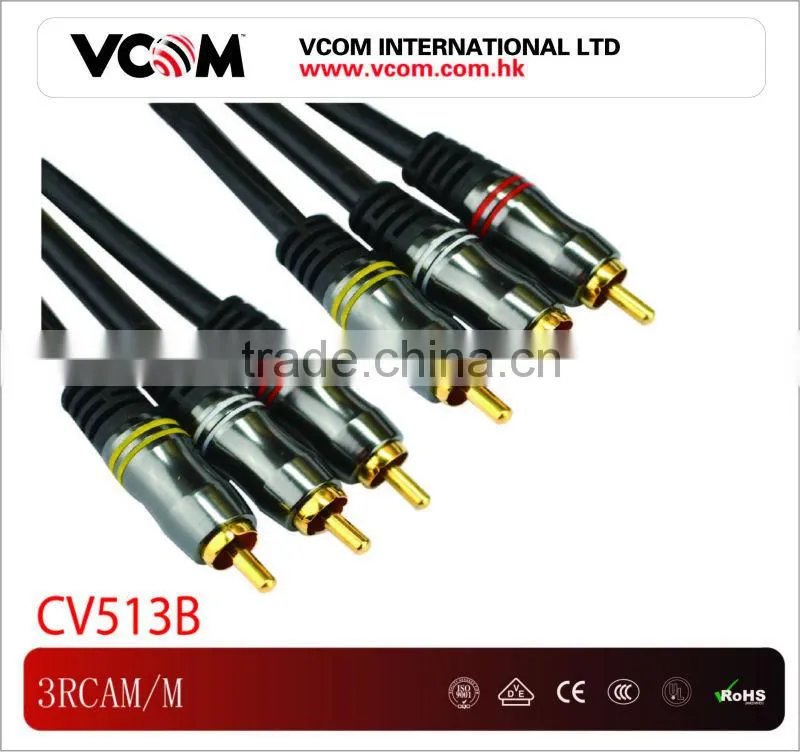 VCOM High-Grade Male to Male S-Video AV Cable