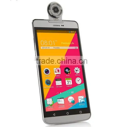 Chinese OEM S8 Smartphone 5.5 Inch QHD Screen MTK6572W Android 4.4 Rotatable Camera