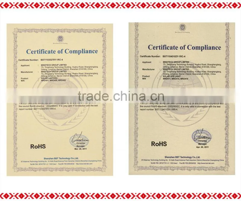 New Product High Quality Solar Power Lantern