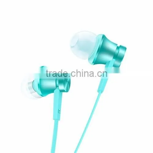 Original Xiaomi Piston In-Ear Stereo Earphone with Mic Earbud Earphones Headset for Redmi Smartphone Basic Edition