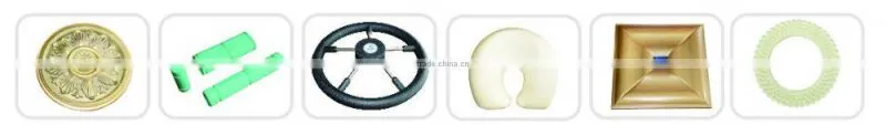 Low Pressure Polyurethane PU Key Chain Foaming Injection Machine