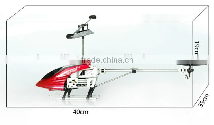 40CM 2.4G 3.5-Channel metal remote control helicopter with gyro,rc helicopter toys