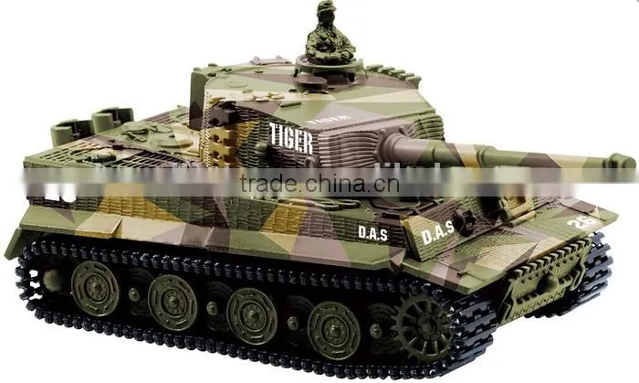 1:72 Simulation Tiger Radio Control RC Mini Tank Toy