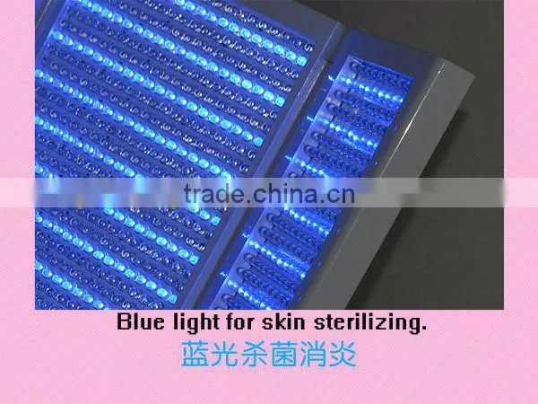 Red Blue Yellow photon PDT Therapy beauty equipment LED machine for skin rejuvenation B-1122