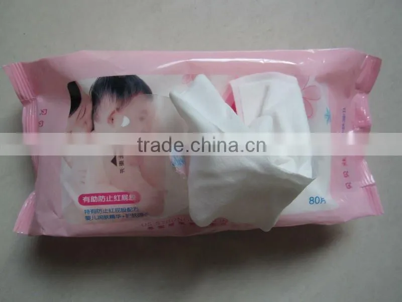 Baby skin care wet tissue