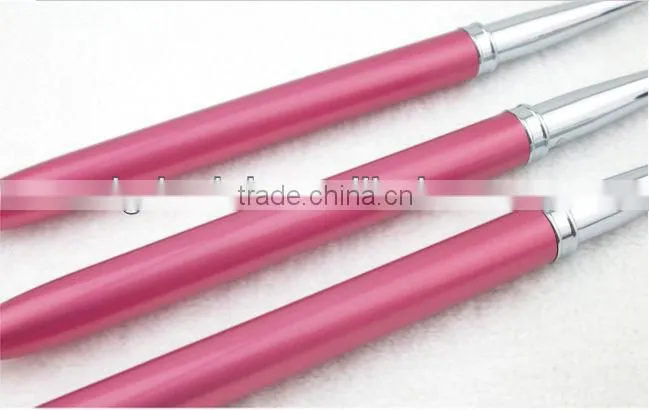 New arrival wooden handle 3pcs makeup nail art brush