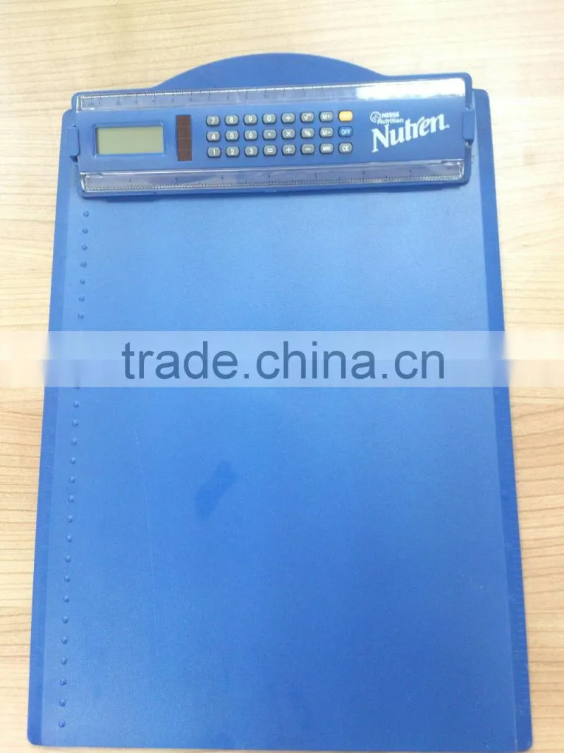 Hot Sales ABS Plastic Electronic Calculator wih clipboard