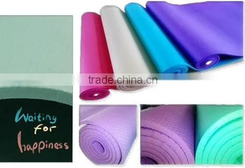 Popular Soft Touch 6mm Thickness NBR Yoga Mat Printed