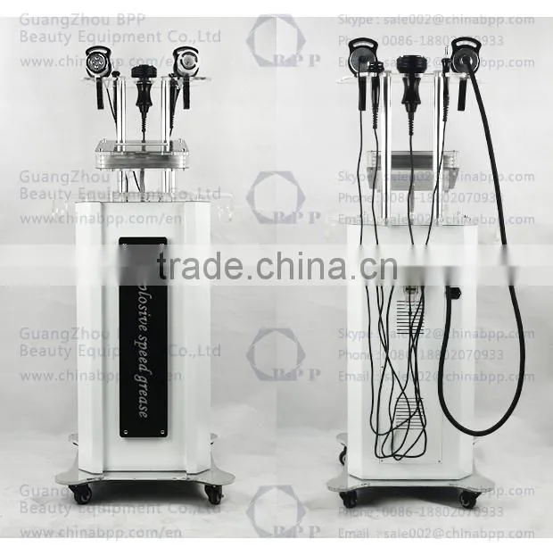 Body slimming machine with portable cavitation machine