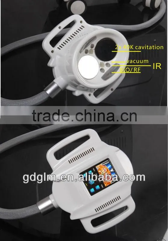 2016GLM NEWEST !D-016 V10 rf bio cavitation vacuum liposuction beauty machine with CE for sale