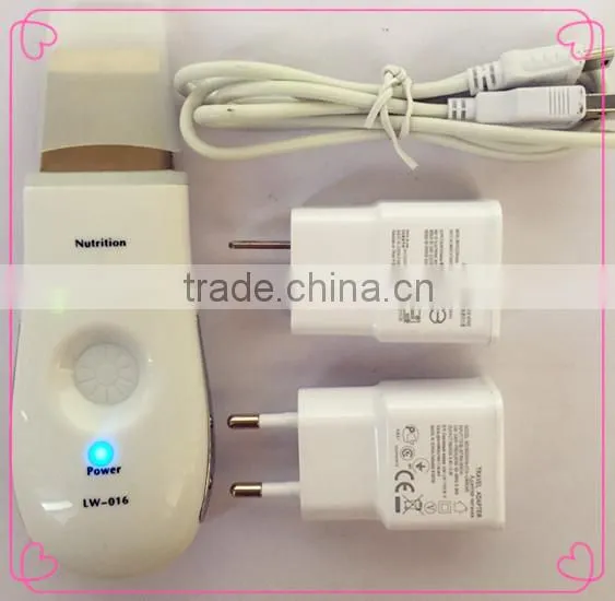 Portable Facial Ultrasound Skin Scrubber