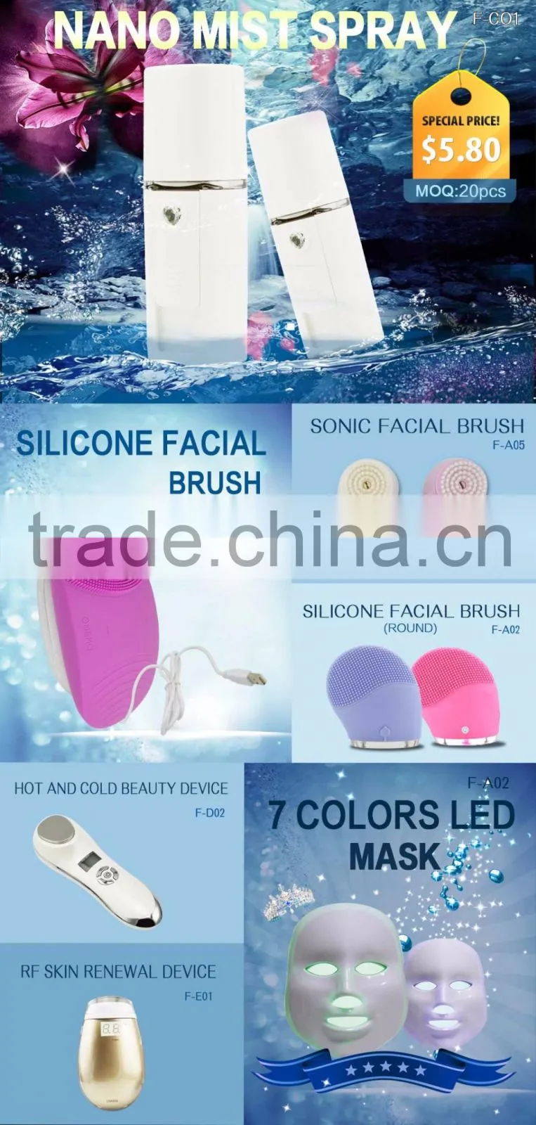 Hot sale salon facial steamer in Korea