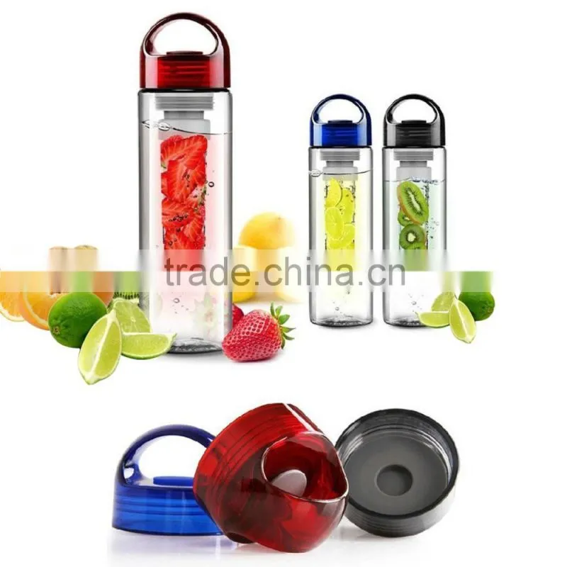 2016 Hot Sale Fruit Infuser Water Bottle/Tritan water bottle/water infuser bottle