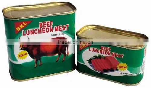 ready to eat canned halal luncheon meat