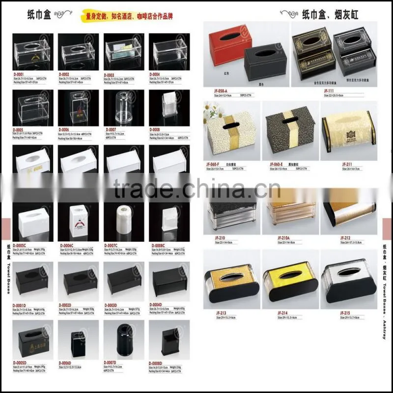 Special plastic tissue box