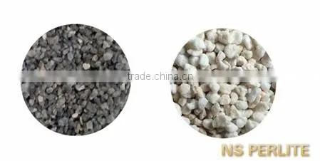 Perlite for the horticultural, construction and slag/foundry industry