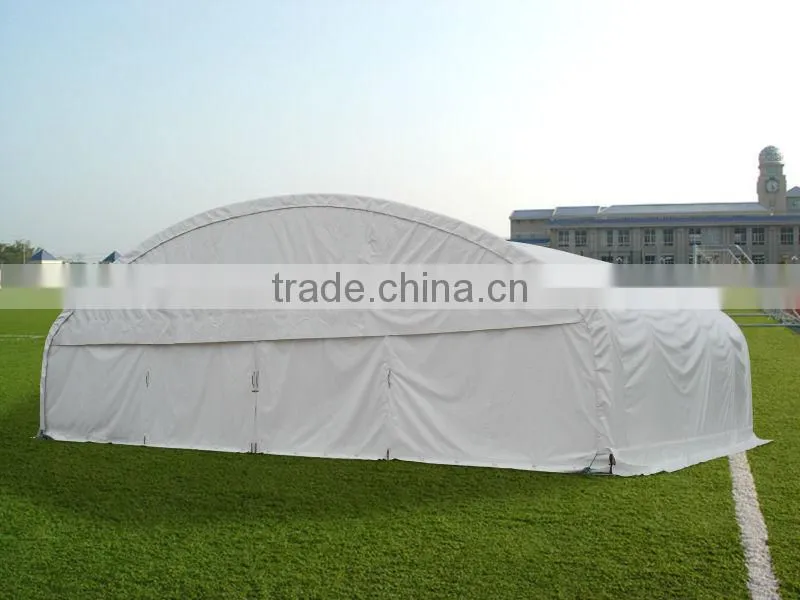 PVC PE steel frame hangar tent