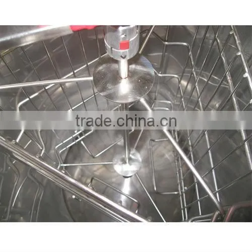 Adjustable legs 2/3/4/6 frames stainless steel honey extractor