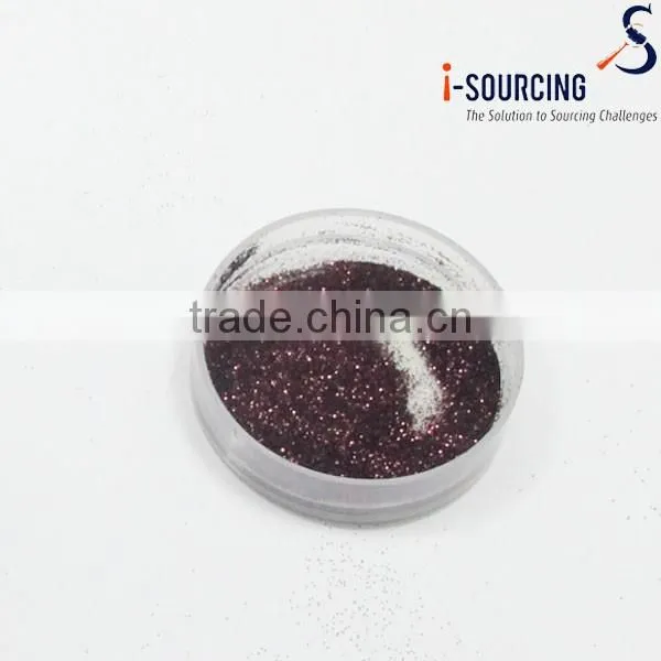 Solvent Resistance High quality Glitter for Nail polish many colors available