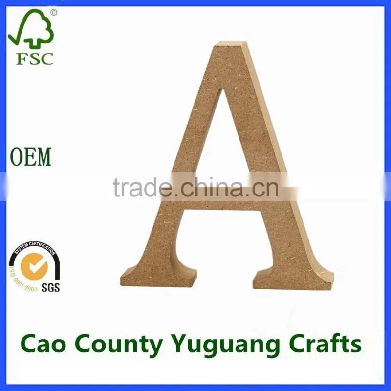 wood carving letters wooden MDF letters