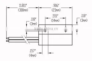 MR2314 ABS proximity sensor