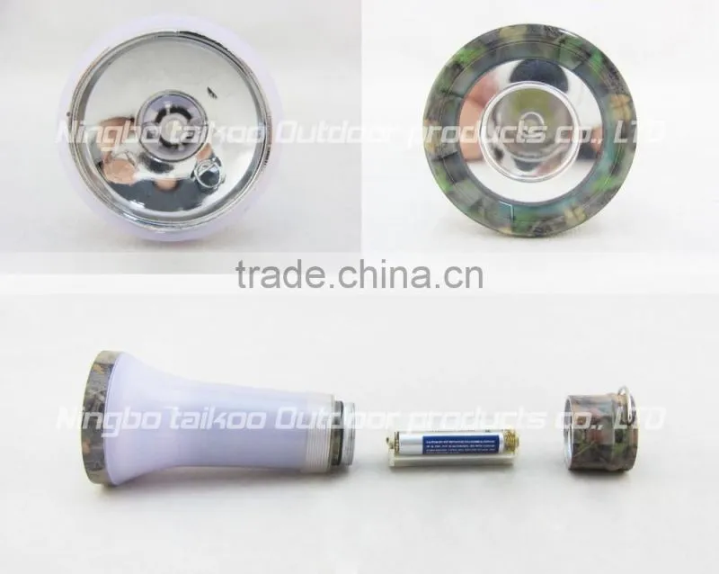Dual-use flashlight camping torch