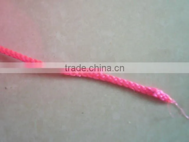 bracelet rope /Polyester mutifilament 8 braided twine