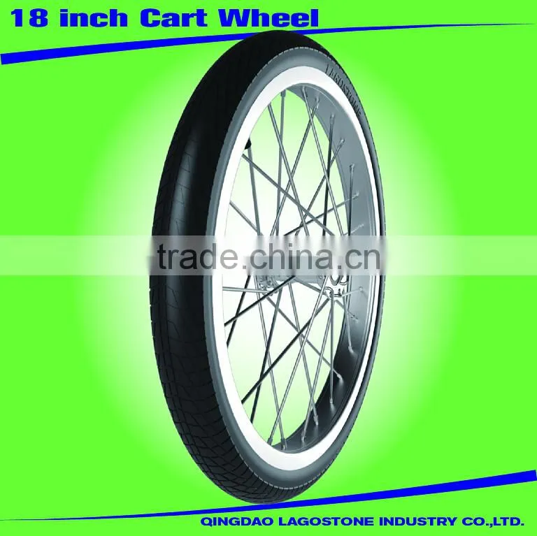 18inch 18x2.125 cart wheels (18x1.75, 18x2.125)