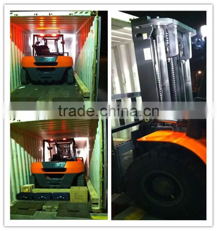 Cheapest price 6 ton Diesel Forklift Truck/small capacity diesel forklift trucks/double mast forklift made in china