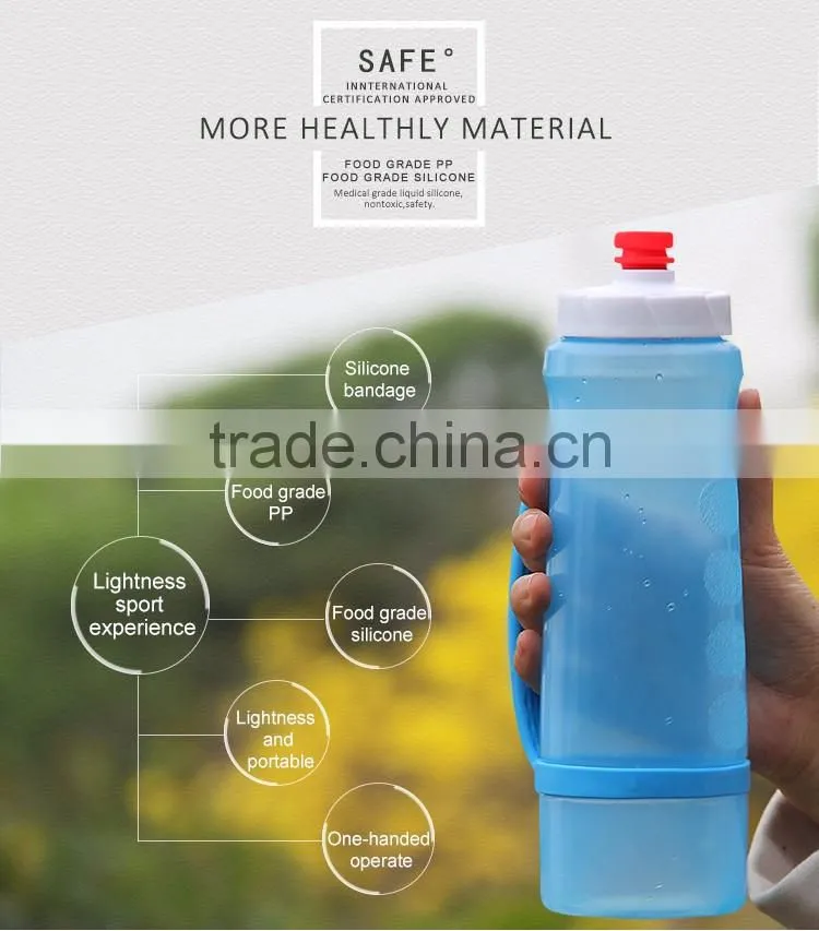 Food Grade Light Soft Sports Plastic Water Bottles