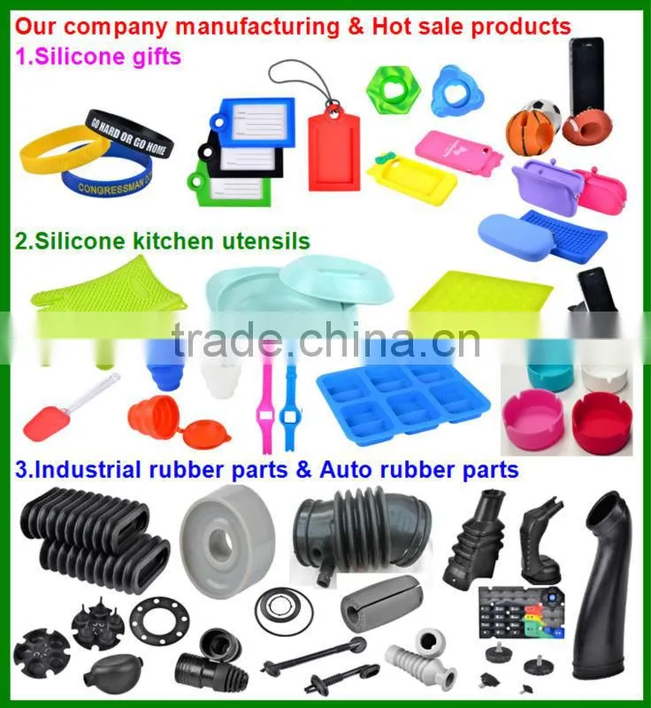 China manufacturer costomized rubber Mechanical parts
