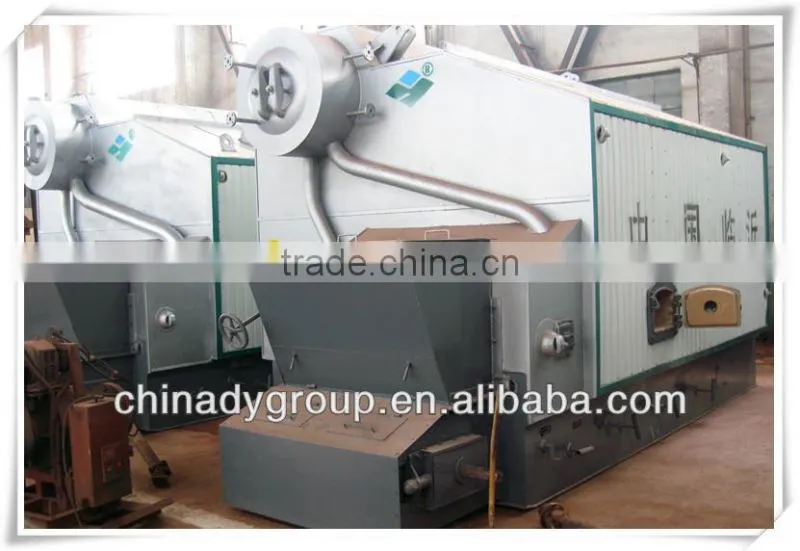 Series Package portable solid fuel water and steam heater boiler