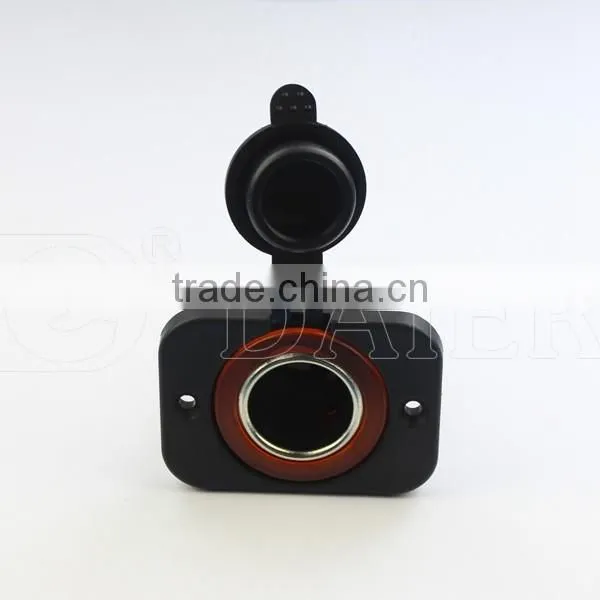 Tent One Hole Mounted USB Female Car Cigarette Lighter Socket