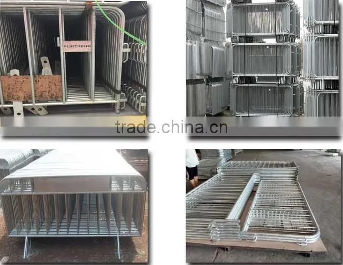 high security construction steel hoarding temporary fence panel factory