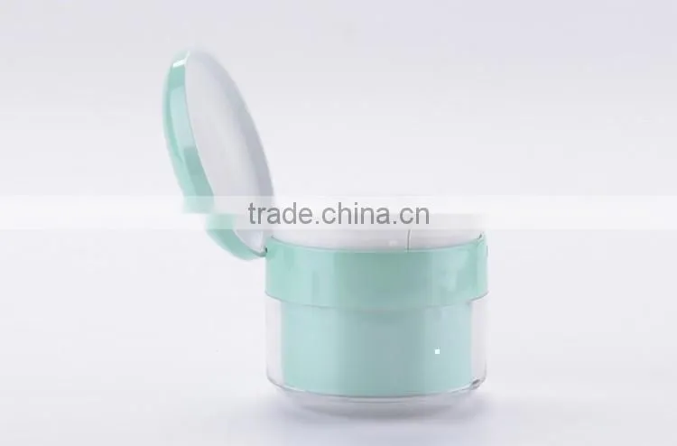 Latest Design 50g Non-Airless Double Walled Acrylic Cream Jar Dispensing Cosmetic Jar
