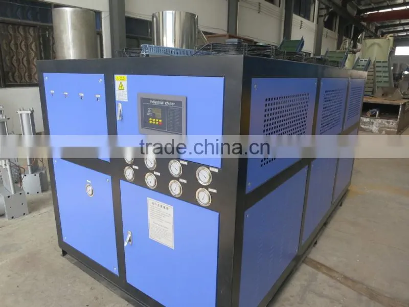 Air cooled industrial water chiller for PVC pipe machine 20HP
