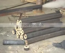 High efficiency Screw Type Biomass Briquetting Press - to make hollow efb briquettes in good quality for fuel