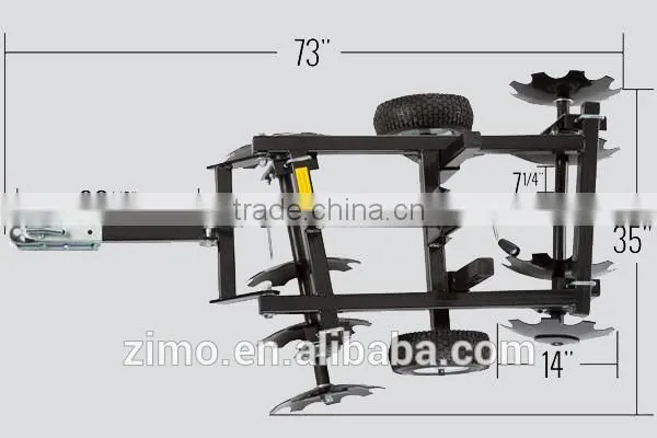 Tow-Behind ATV Disc Harrow