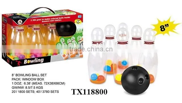 Children outdoor play set bowling set toy